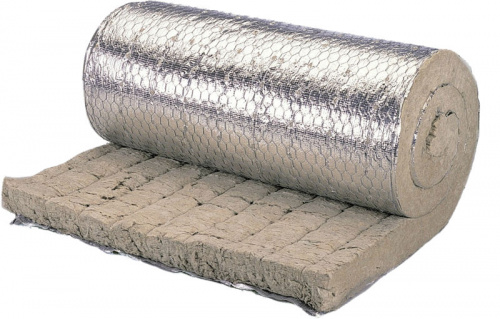 Теплоизоляционные маты Isotec Wired Mat 80 SM AL покрытие арм. фольга (2000*1000*80)
