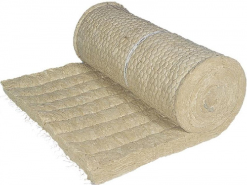 Теплоизоляционные маты Isotec Wired Mat 125 SMS покрытие сеткой из нержавеющей проволоки (2000*1000*90)